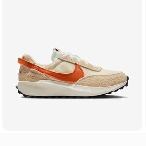 Nike Beige and Orange Sneakers